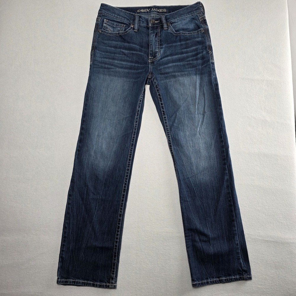 Cody James Straight Jeans Men's Size 31x32 Medium Wash Blue Denim Western - Picture 1 of 11